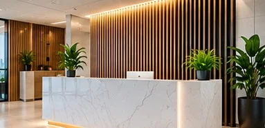 Reception area, JLT