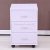 3 Drawer White Mobile Pedestal Furniture Factory Dubai