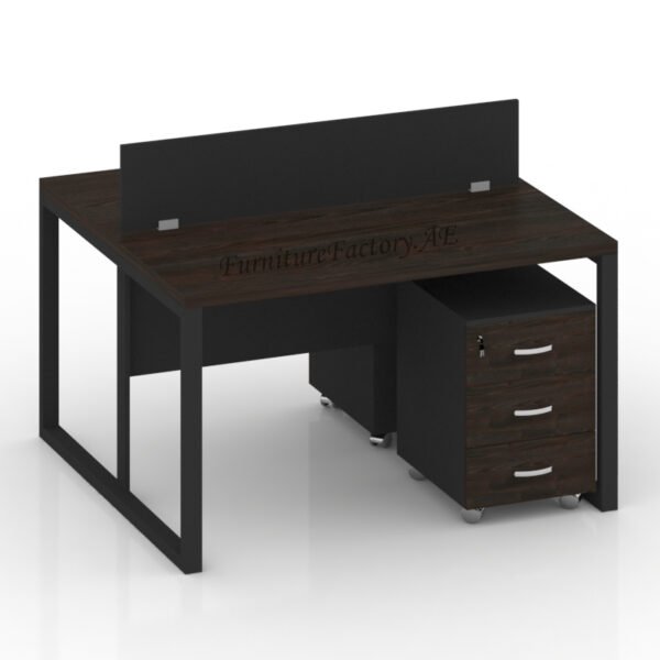 Felix Series Cluster of 2x Face to Face Workstation Furniture Factory Dubai