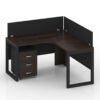 Felix Series L Shape Single Workstation Desk Furniture Factory Dubai