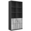 Full Height Open Shalf Bottom Wooden Door Cabinet Furniture Factory Dubai