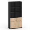 Henry Series Open Shelf Full Height 2 Door Cabinet Furniture Factory Dubai