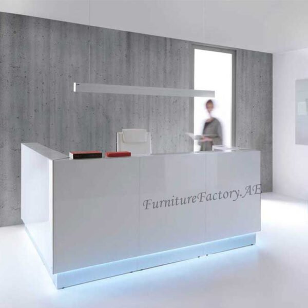 Juna Reception Desk 1 Furniture Factory Dubai
