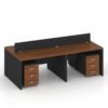 Liam Series Cluster of 4 Workstation Desk Furniture Factory Dubai