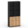 Luke Series Open Shelf Full Height 2 Door Cabinet Furniture Factory Dubai