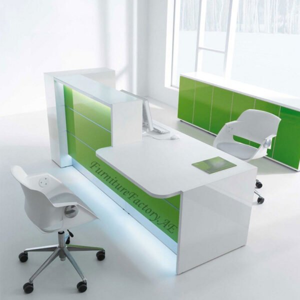 Mira Reception Desk 1 Furniture Factory Dubai