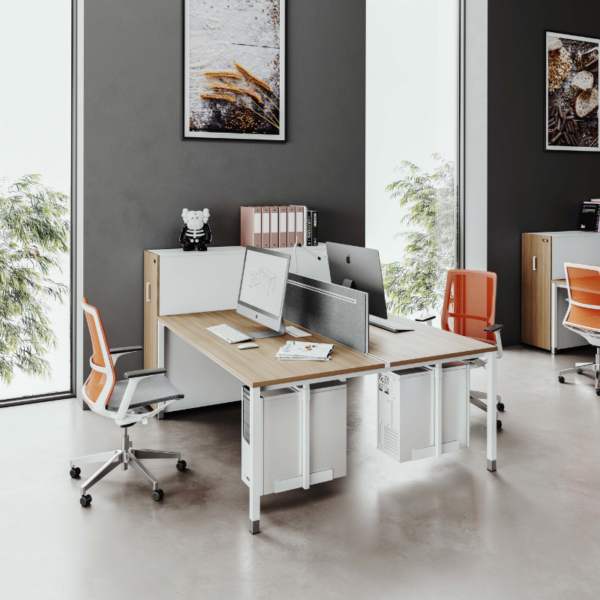 Office Workstation Dubai Best Cluster of 4 Person
