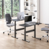 Luxury U Shaped Height Adjustable Desk