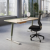 Best Ash Executive Desk & Height Adjustable